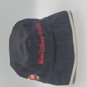 Disney Vintage Bucket Hat embroided Classic Mickey Motives